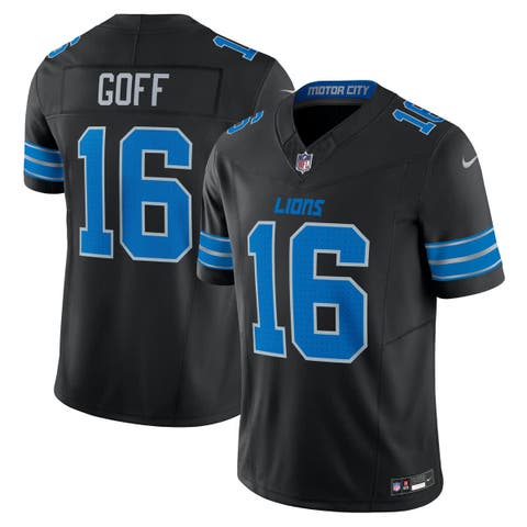 Men's Nike Jared Goff Black Detroit Lions Vapor F.U.S.E. Limited Jersey