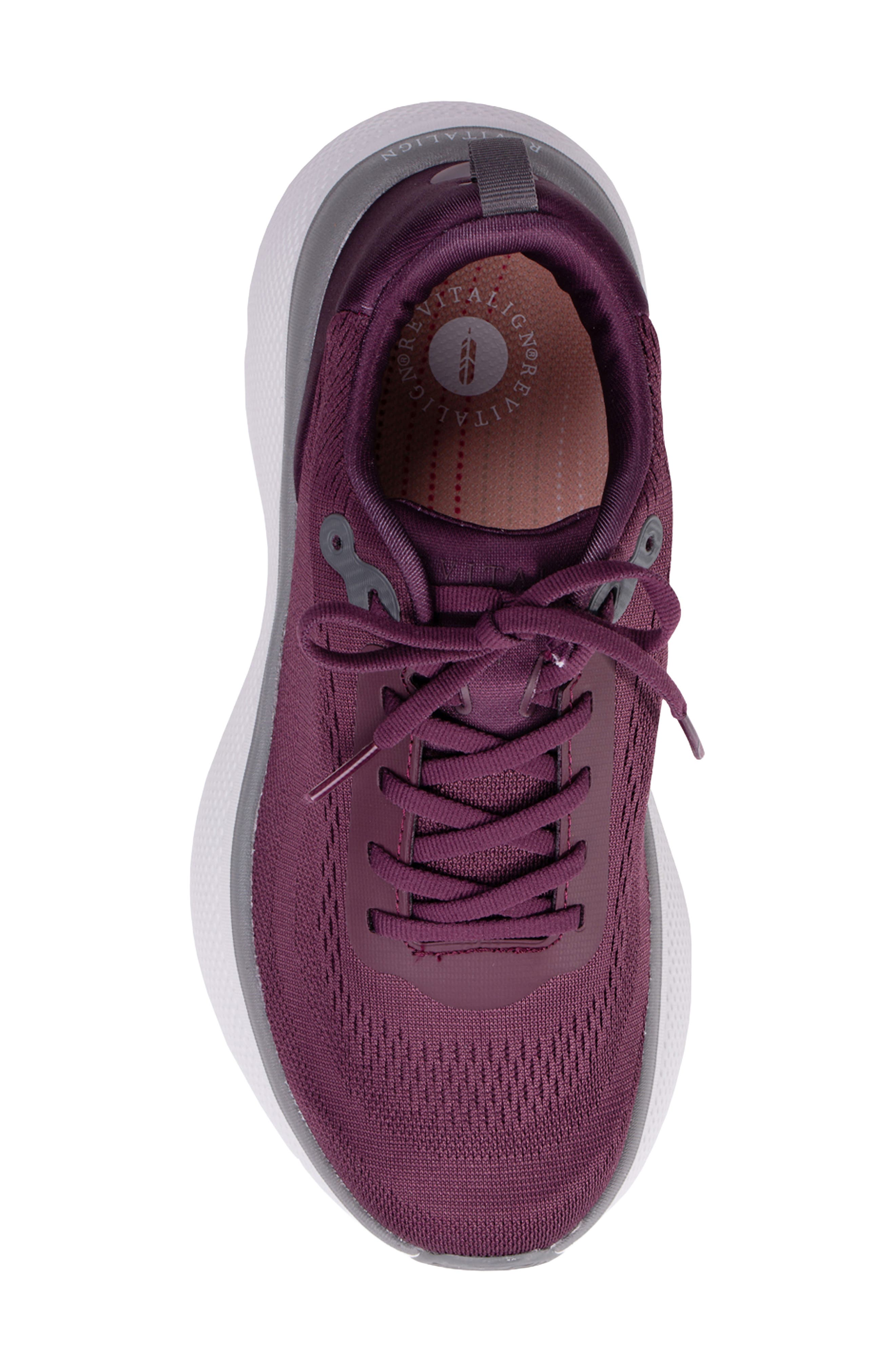 Gaia Sneaker, Alternate, color, RAISIN