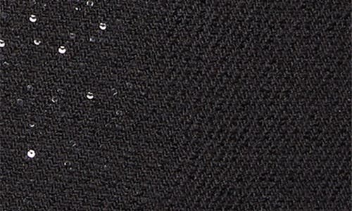 Tom Ford Single-breasted Wool Blend Crepe Jacket With Sequins In Black