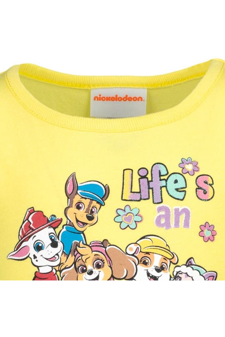Short Sleeve Tutu Dress, Alternate, color, Yellow Multi