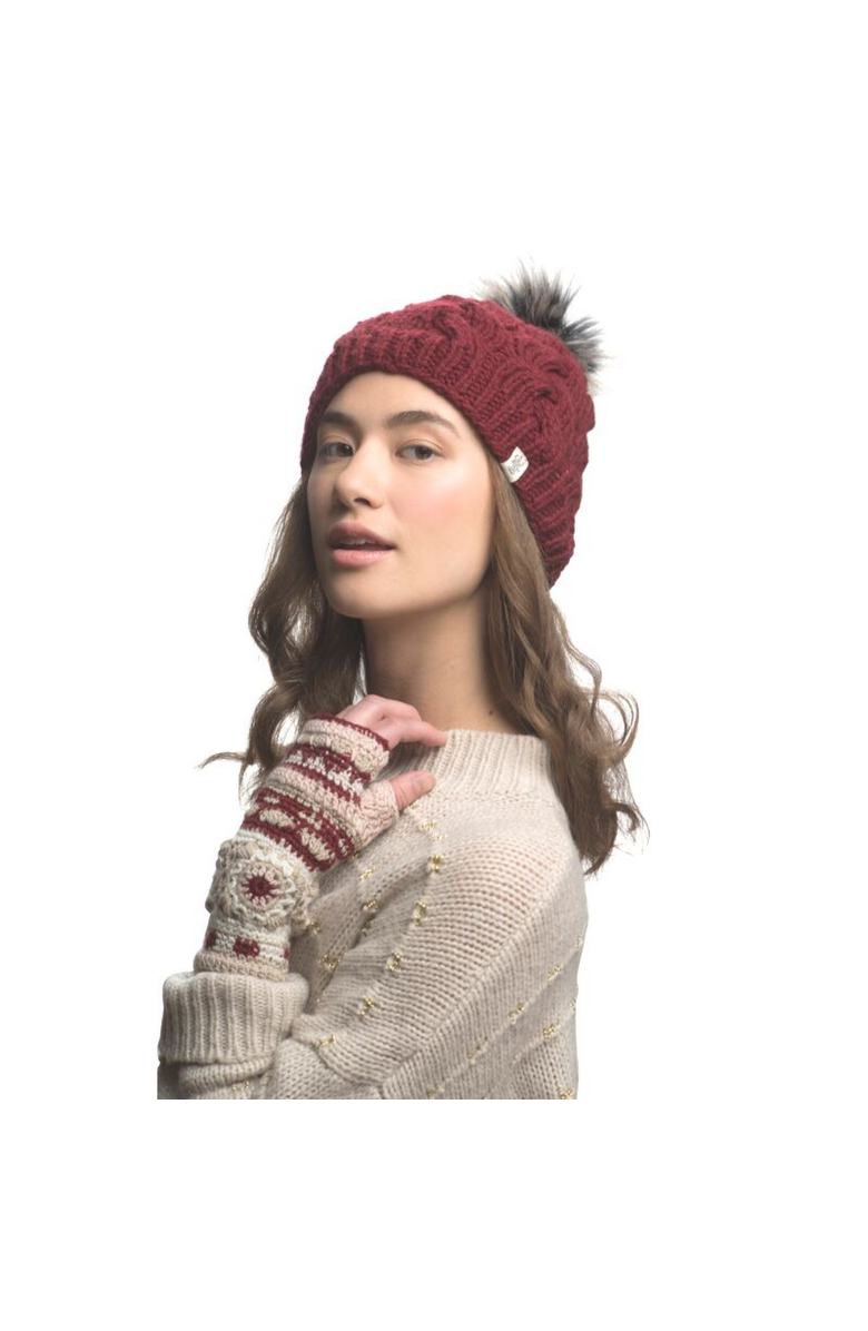 Nirvanna Designs Dreams Crochet Handwarmers, Alternate, color, Brown Combo