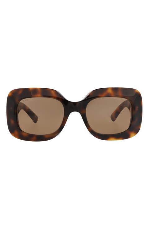 60mm Square Sunglasses