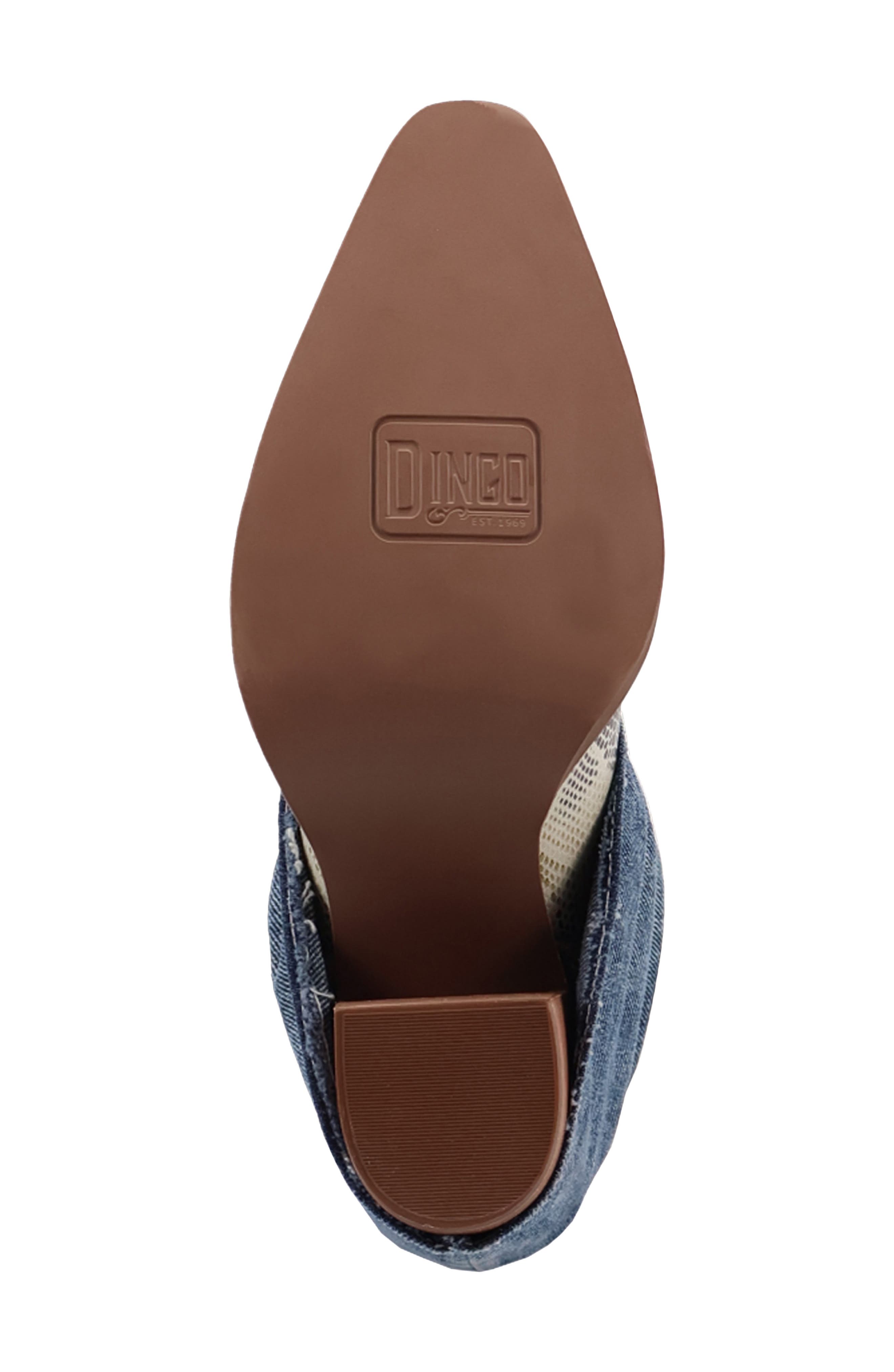 Denim Dream Western Boot, Alternate, color, BLUE