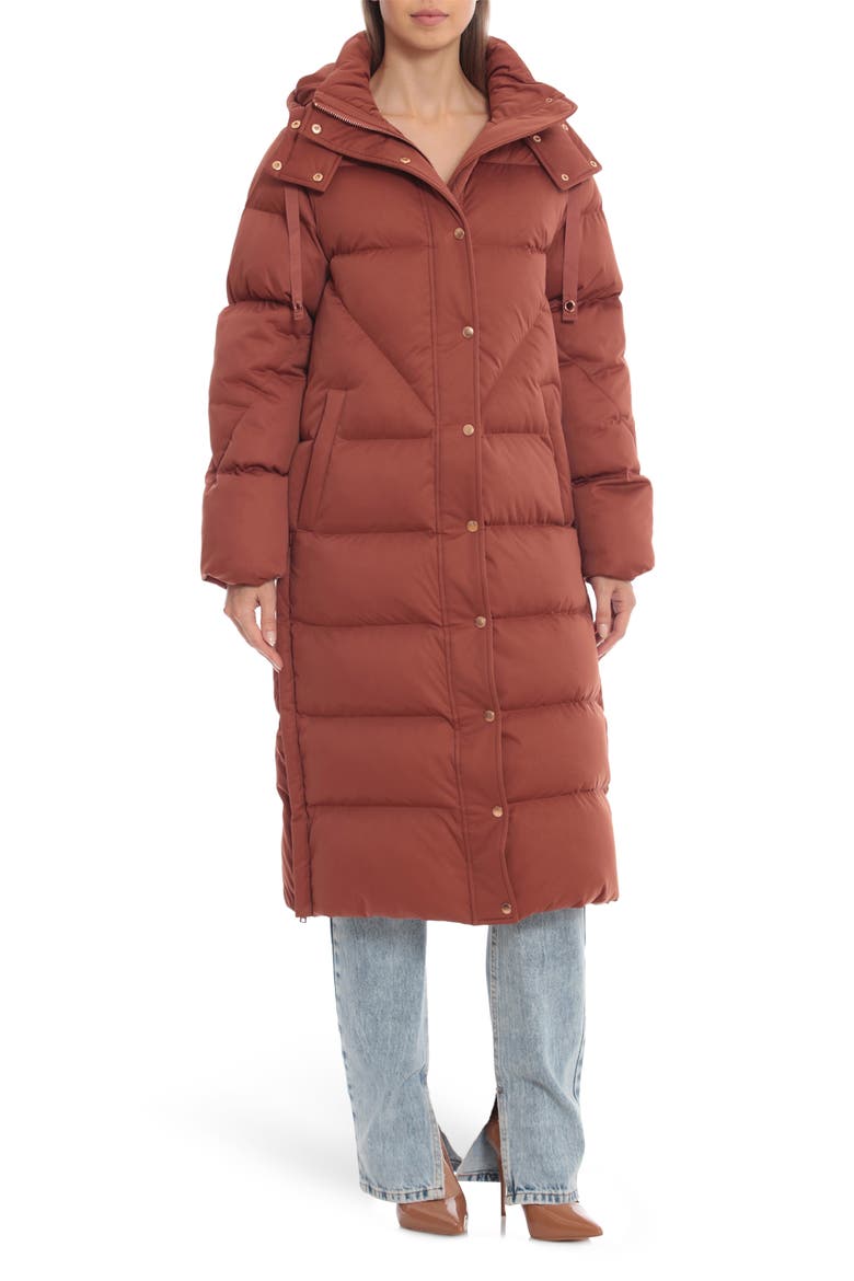 Thermalpuff™ Longline Puffer Coat, Alternate, color, COPPER