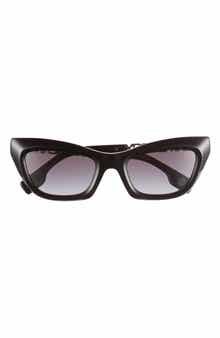 Burberry 51mm Cat Eye Sunglasses