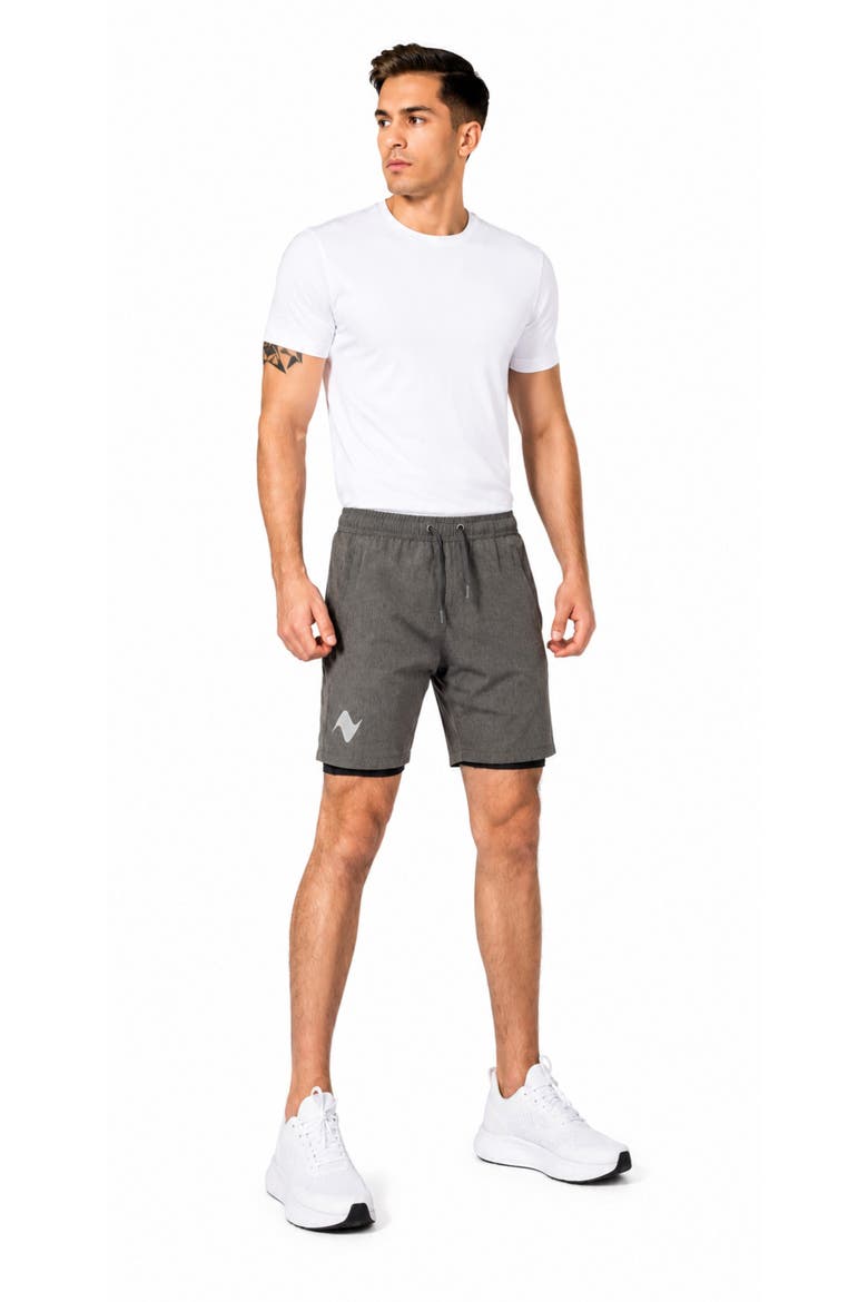 Quick-Dry Performance 7" Training Shorts, Alternate, color, Dark Gray