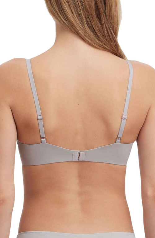 Skarlett Blue Minx Lace Balconette Bra In Pebble/peach