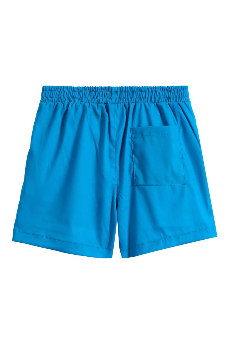 Kids' Solid Shorts, Alternate, color, DARK TURQUOISE