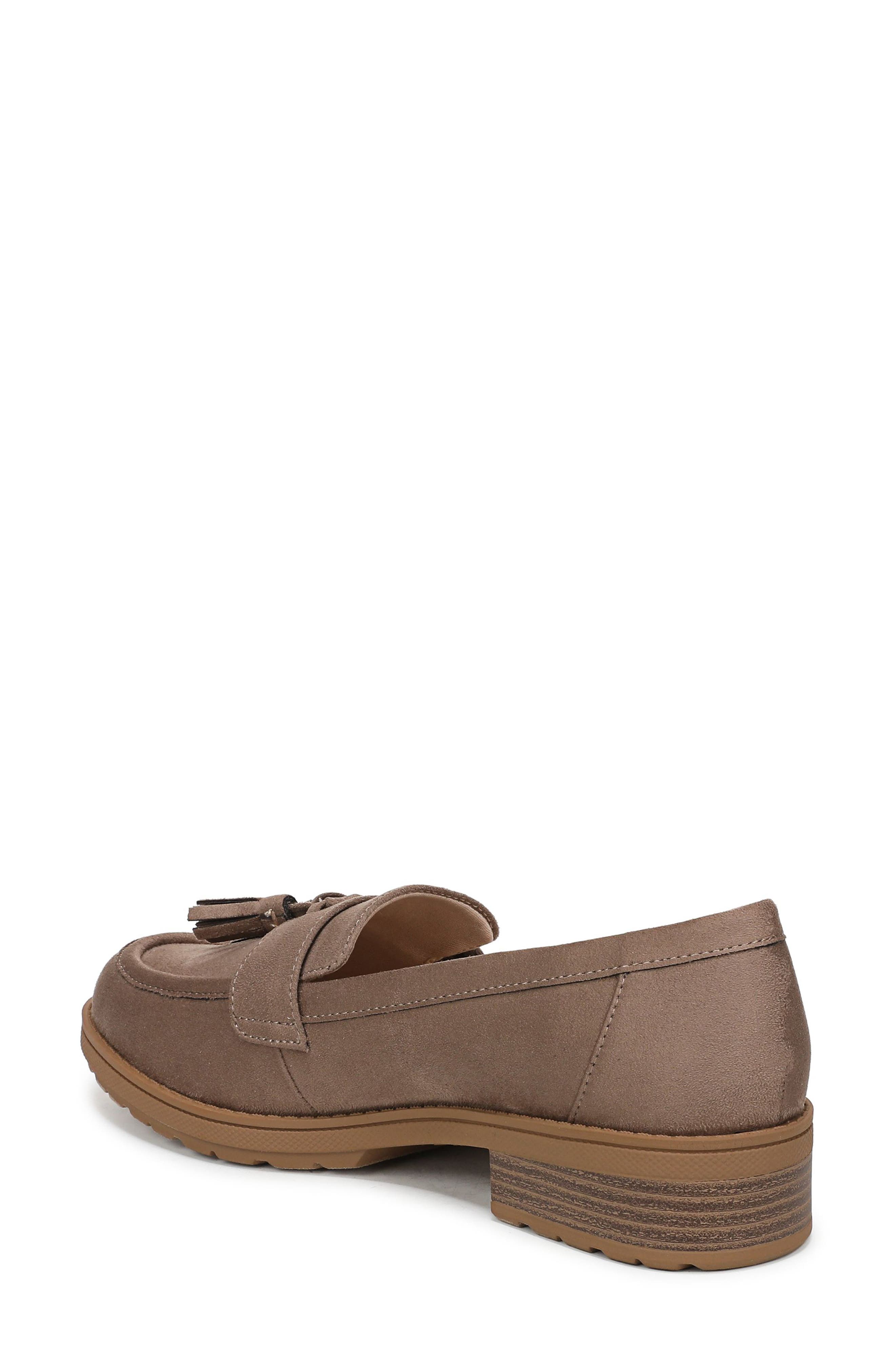 Dazzle Tassel Loafer, Alternate, color, WOOD SMOKE