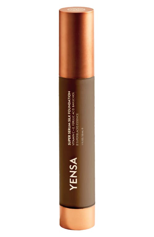 YENSA Super Serum Silk Natural Glow Hydrating Peptide Foundation for Radiant Skin in Deep 4 