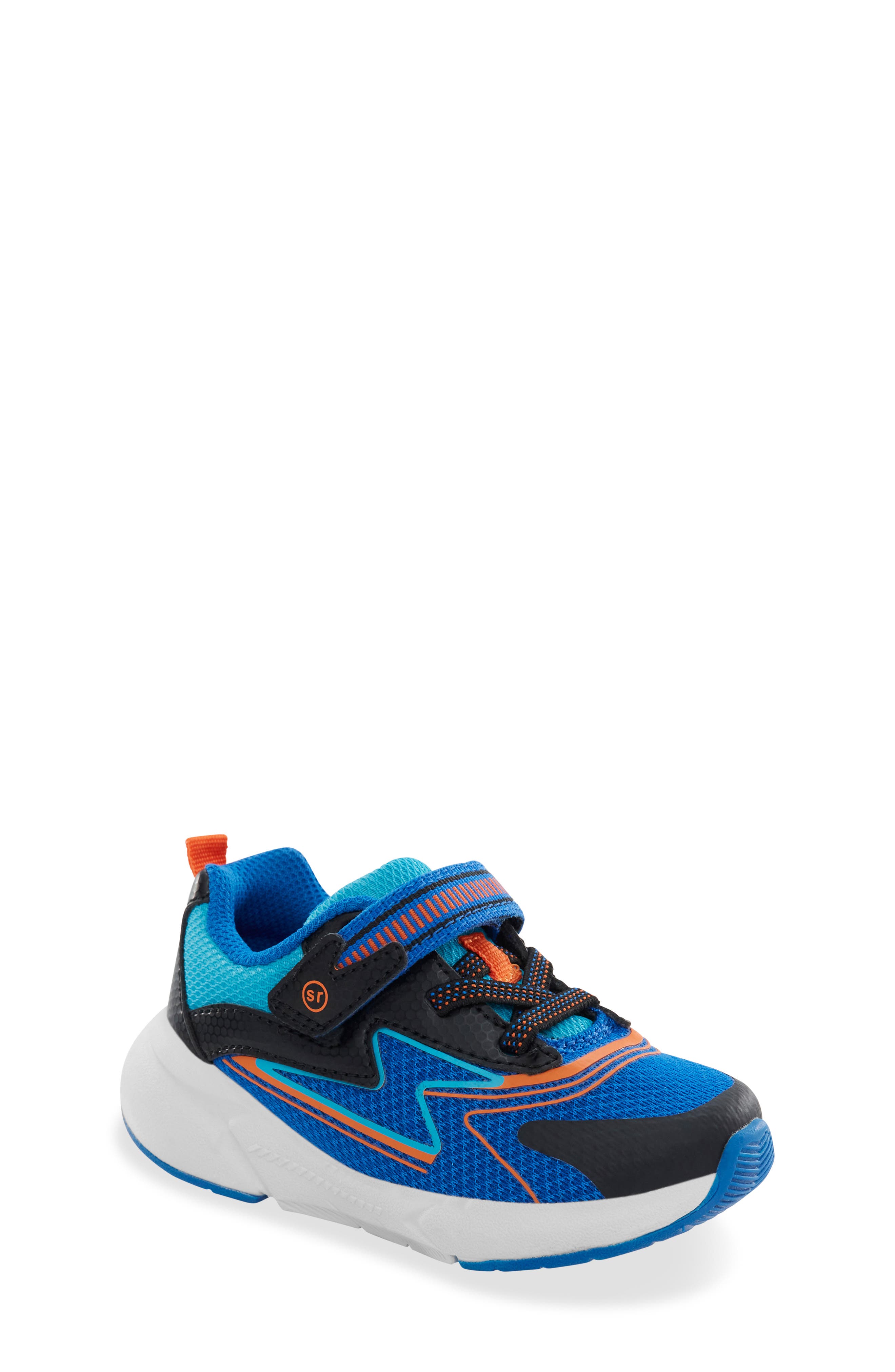 Stride Rite Kids
 Lighted Cosmic 2.0 Sneaker, Main, color, Blue Multi