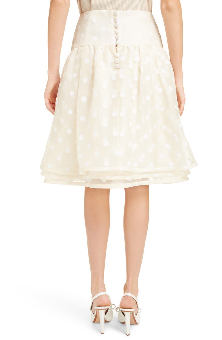 Runway Marc Jacobs Polka Dot A-Line Skirt, Alternate, color,