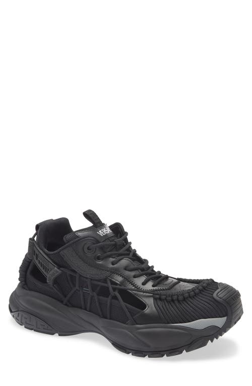 Versace Mercury Sneaker In Black