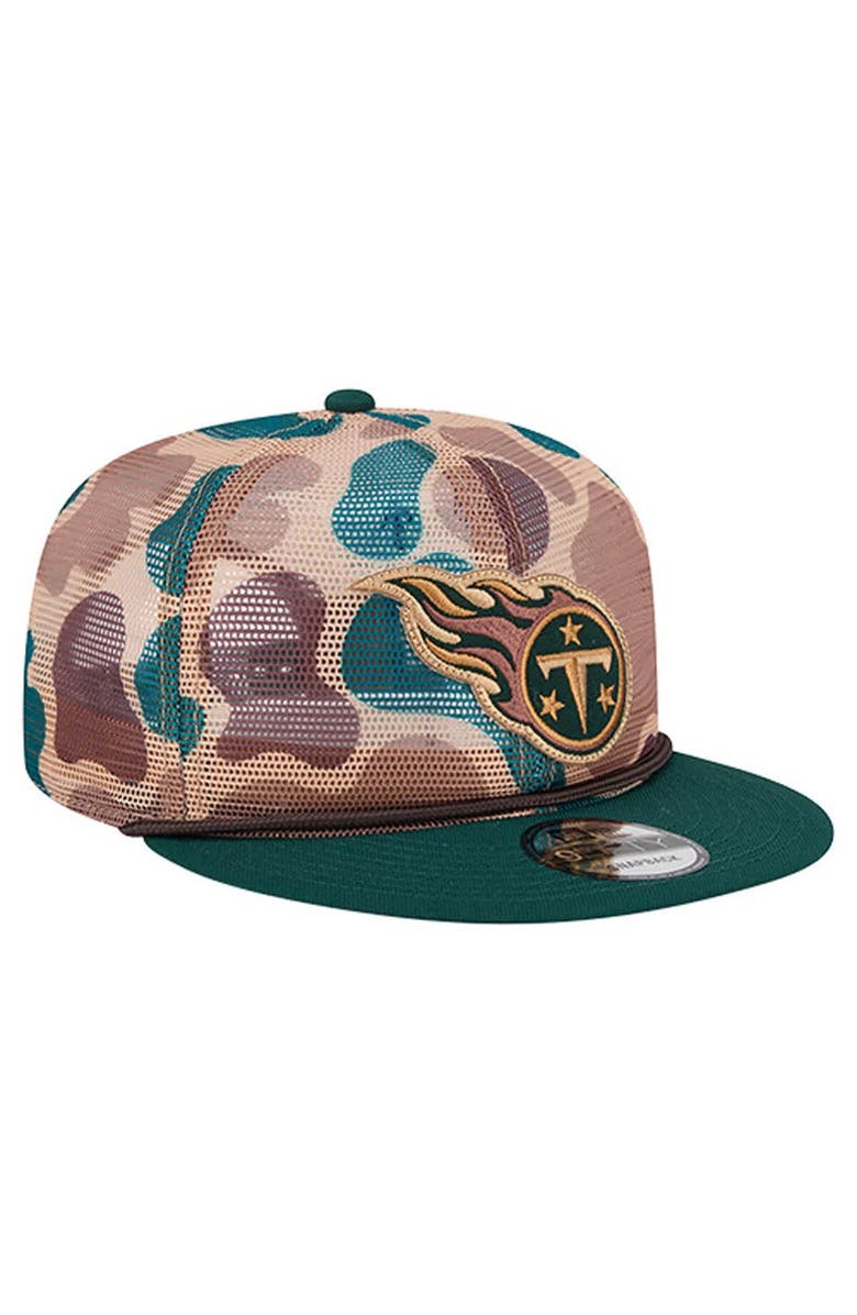 New Era Men's New Era Camo Tennessee Titans Duck Camo 9FIFTY Snapback Hat, Alternate, color, Camo