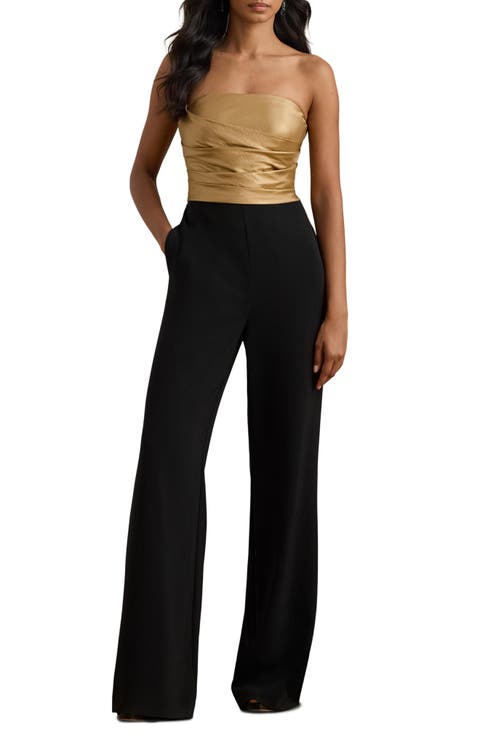 Strapless Double Crepe Top