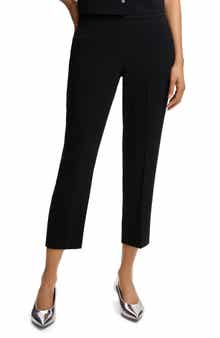 Theory Treeca Admiral Pull-On Crop Pants