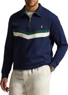 Polo Ralph Lauren Big & Tall Colorblocked 1/4-Zip Sweatshirt