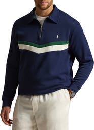 Polo Ralph Lauren Big & Tall Colorblocked 1/4-Zip Sweatshirt