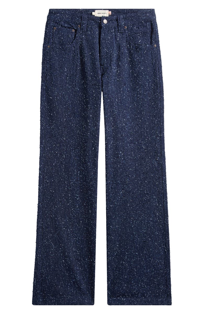 HONOR THE GIFT Nep Yarn Wide Leg Pants, Alternate, color, Blue