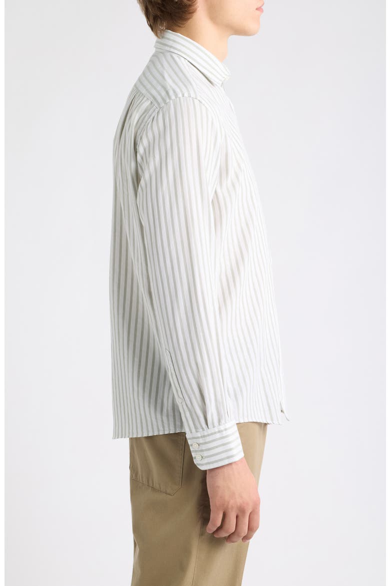 Rob Casual Fit Button-Up Shirt, Alternate, color, DARK BEIGE