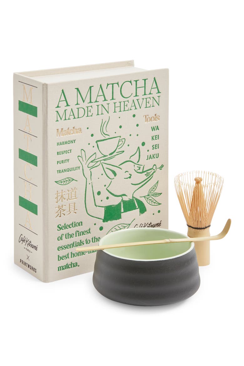 x Café Kitsuné Matcha Tools Set, Alternate, color, BEIGE/ MULTI