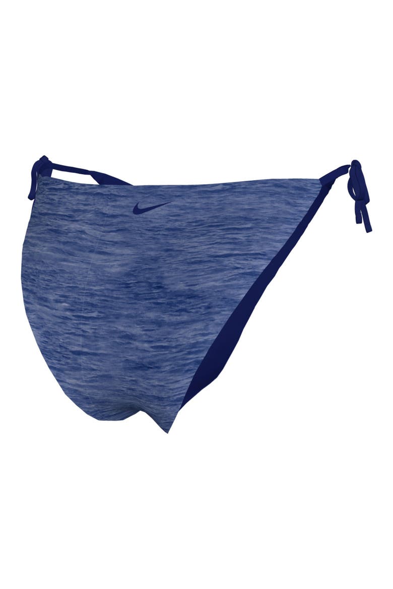Tie String Bikini Swim Bottom, Alternate, color, BLUE MULTI