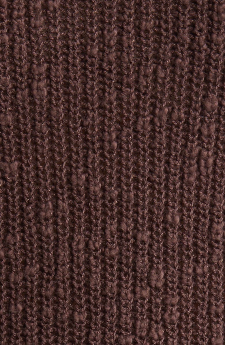 Rails Astrid Fringe Hem Cotton Sweater Tank, Alternate, color, Umber