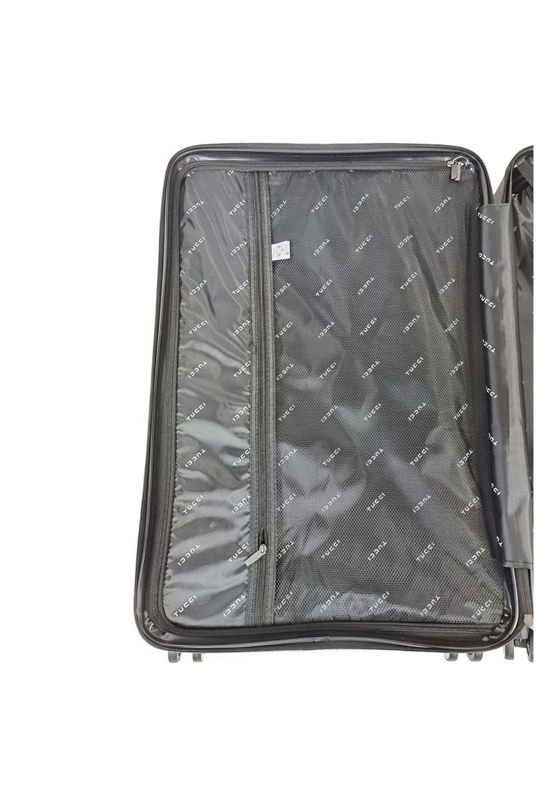 Baratro Hardshell 3-Piece Spinner Luggage Set, Alternate, color, BLACK