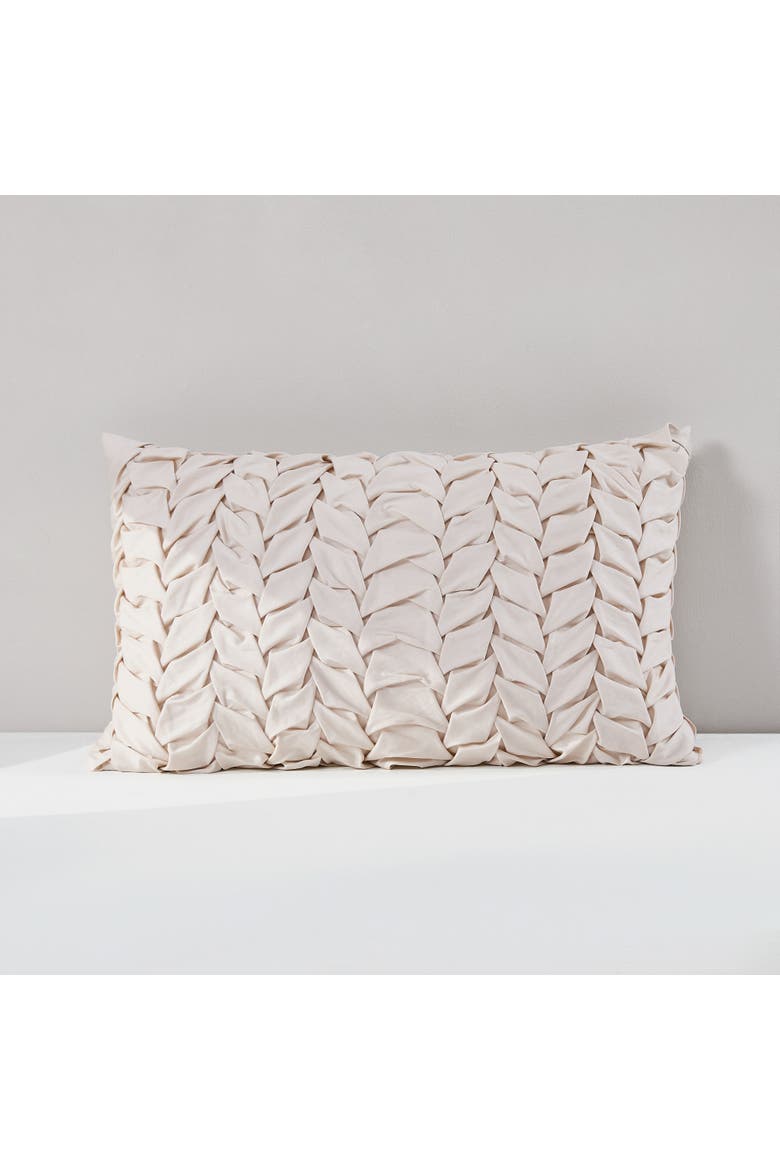 Chanterelle Cotton Pillow Cover, Main, color, Cream