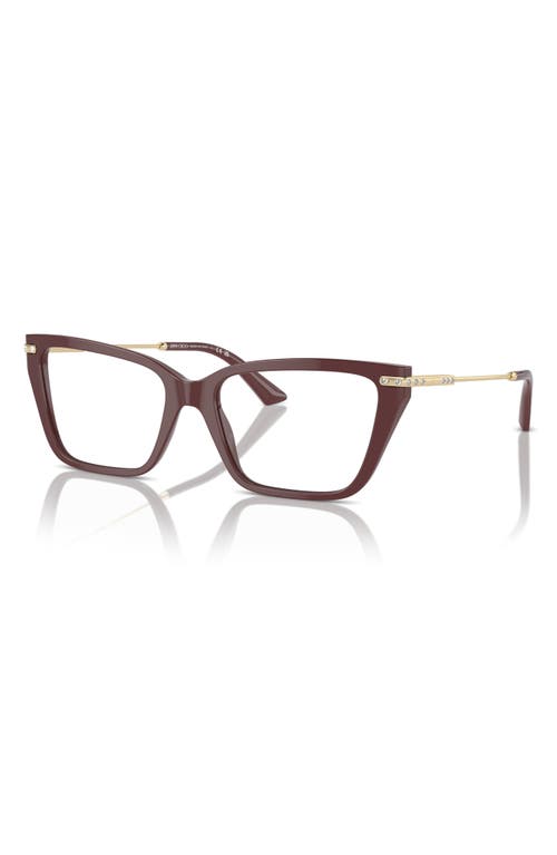 Jimmy Choo 53mm Cat Eye Optical Glasses