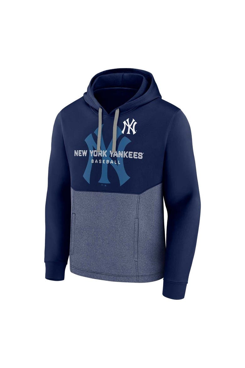 Men's Fanatics Branded Navy New York Yankees Call the Shots Pullover Hoodie, Alternate, color, Navy