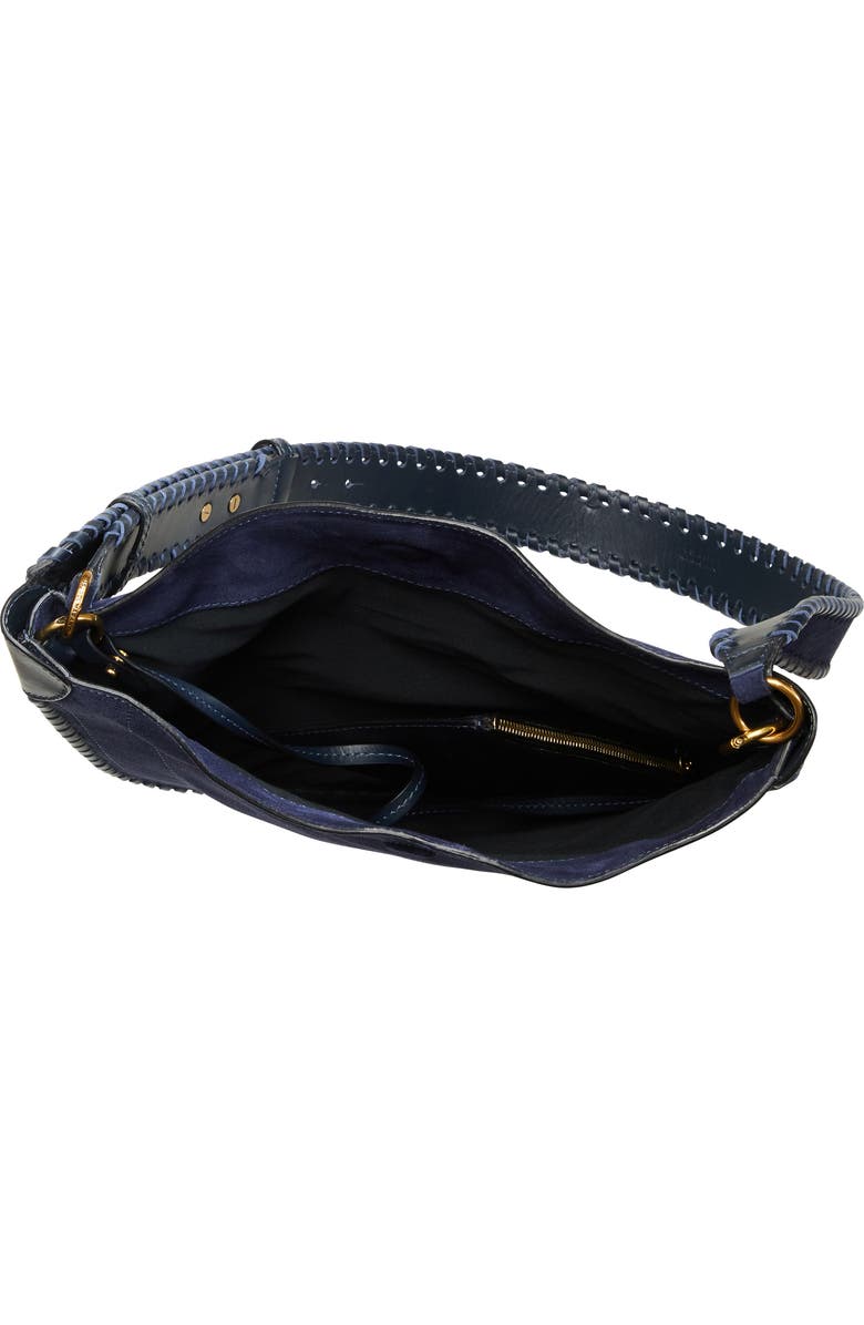 Isabel Marant Oskan XO Capsule Suede Shoulder Bag, Alternate, color,