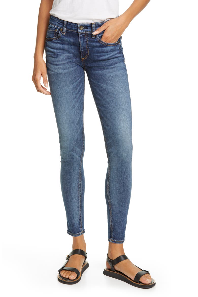 Cate Skinny Jeans, Main, color, VALLEY LIN