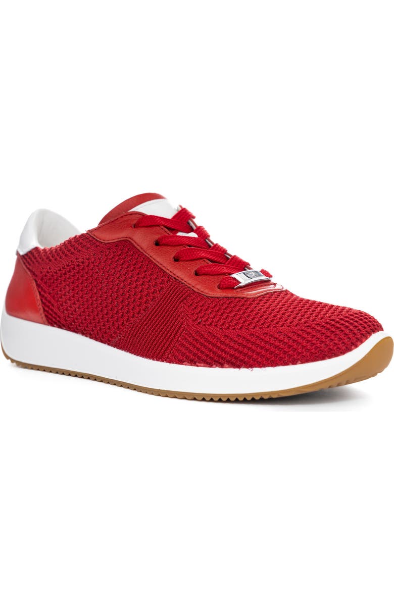 ara Lilly 3 Sneaker, Main, color, Red