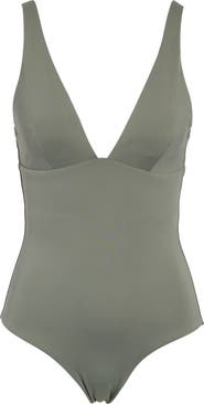 Sea Level Essentials Longline One-Piece Swimsuit