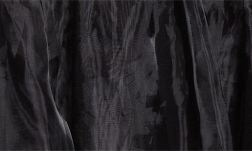 Noir Kei Ninomiya Petal Collar Cotton Broadcloth Button-up Shirt In Black