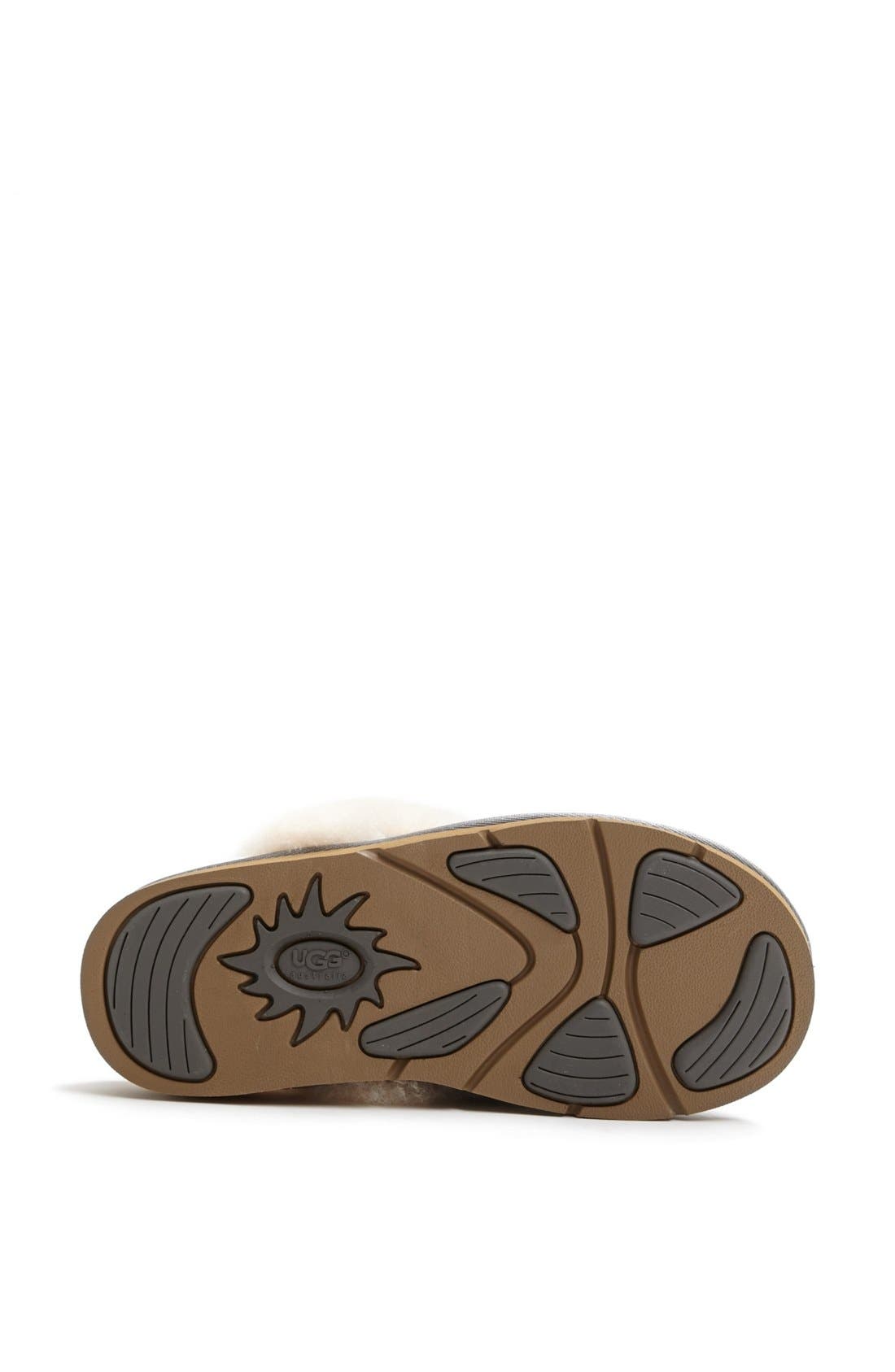 Australia 'Cozy' Knit Slipper, Alternate, color, HEATHER GREY