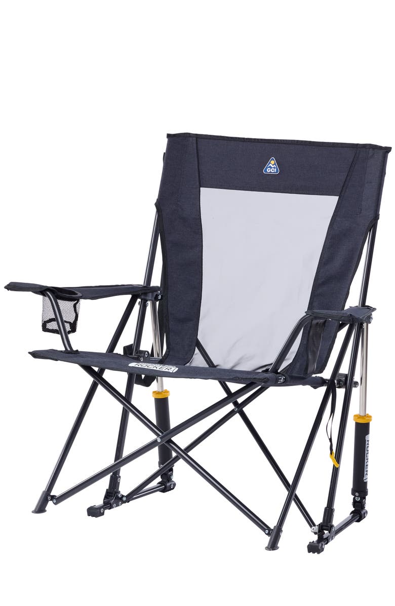 GCI Comfort Pro Rocker XL, Alternate, color, Heathered Charcoal