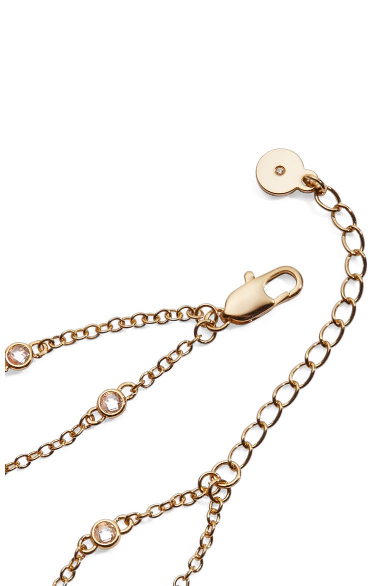 Mamá Infinity Adjustable Chain Bracelet, Alternate, color, Gold