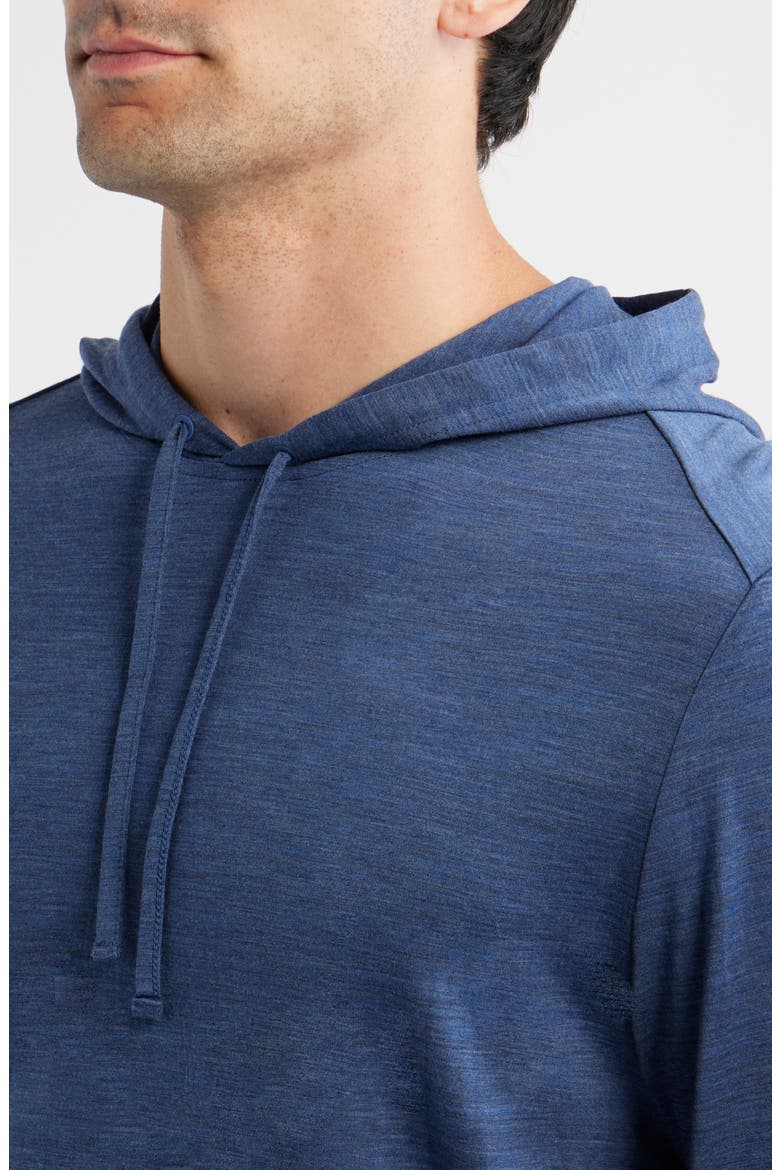 Merino Wool Hoodie, Alternate, color, PACIFIC