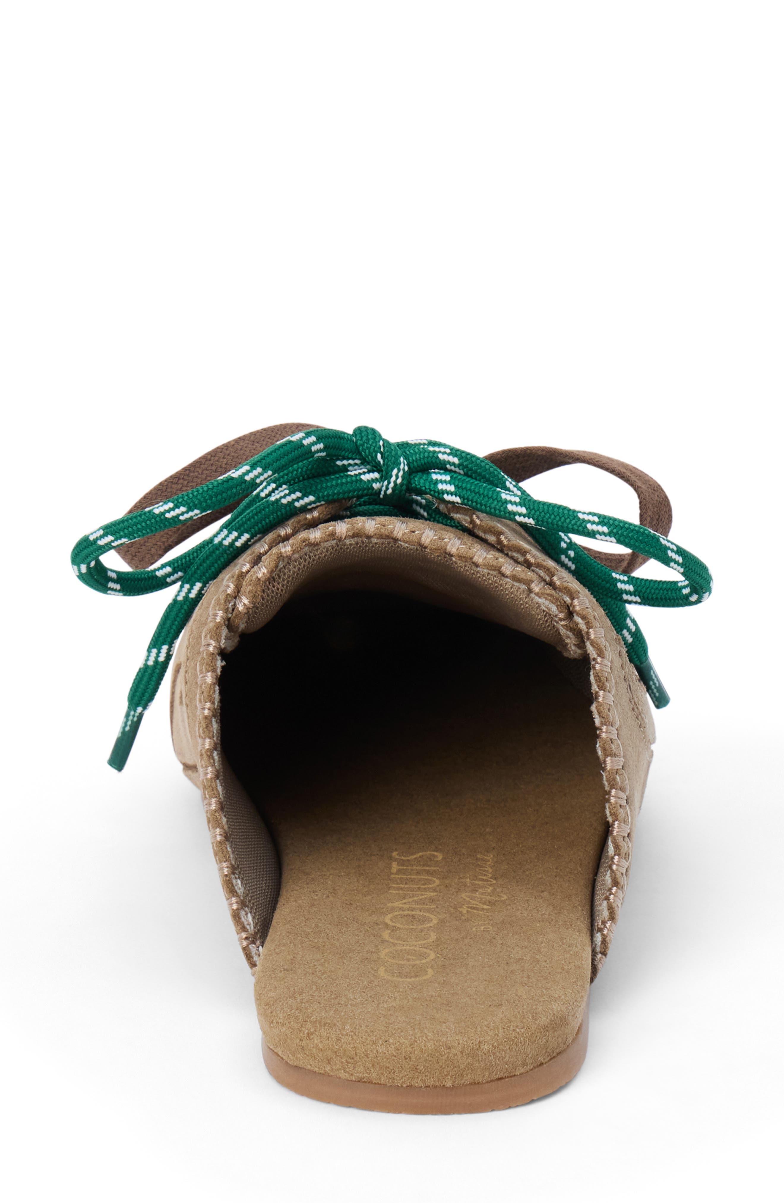 Devyl Lace-Up Mule, Alternate, color, TAUPE