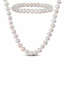 DELMAR Cultured Freshwater Necklace & Bracelet Set