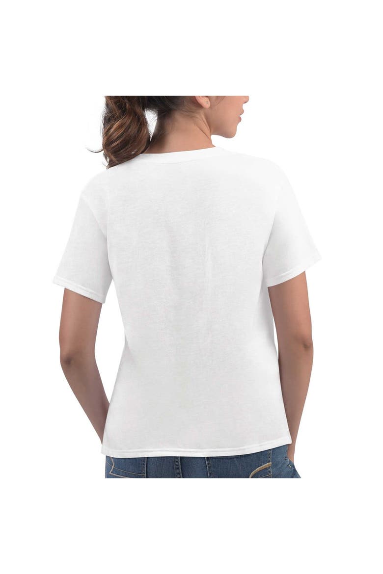 Women's G-III 4Her by Carl Banks White Tennessee Titans Play The Ball T-Shirt, Alternate, color, White