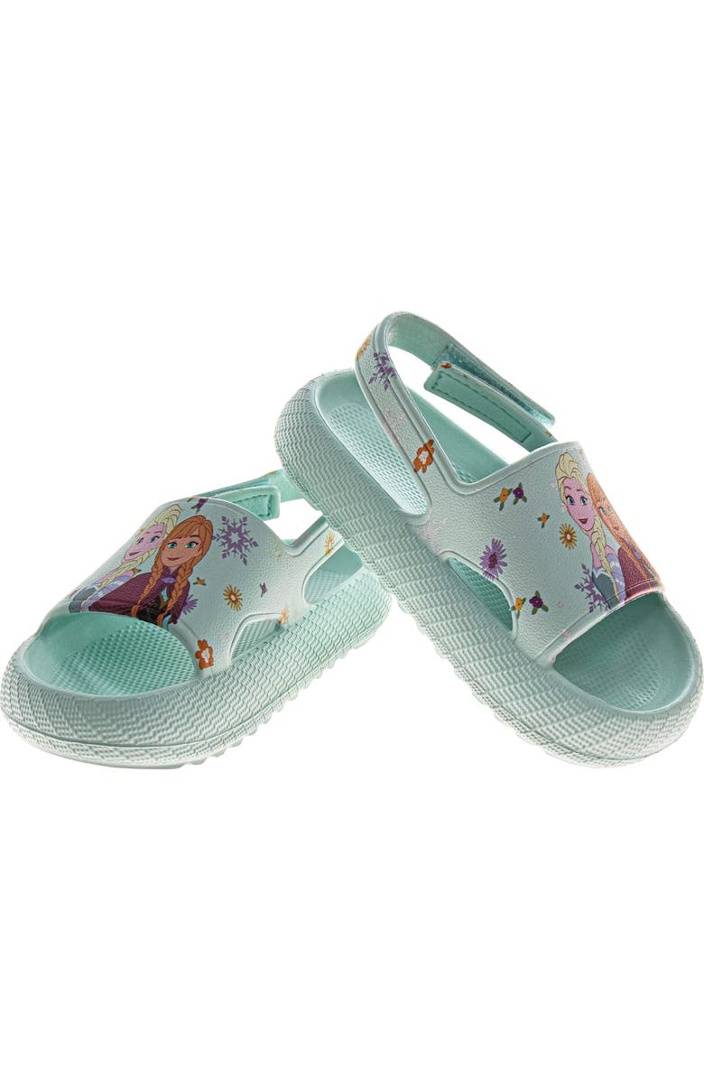 JOSMO x Disney<sup>®</sup> Kids' Frozen Elsa & Anna Slingback Sandal, Alternate, color,