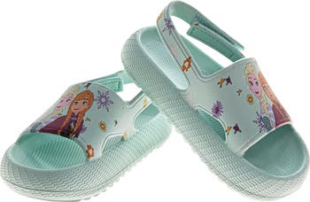 x Disney<sup>®</sup> Kids' Frozen Elsa & Anna Slingback Sandal