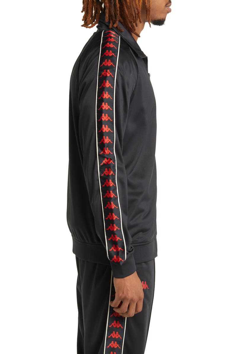 KAPPA Banda Anniston Omini Logo Tape Tricot Fleece Track Jacket, Alternate, color,