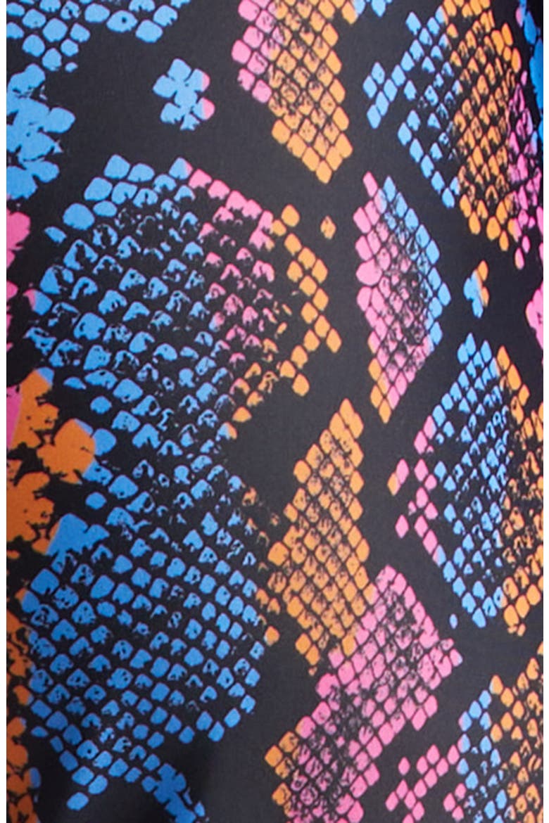 Python Print Leggings, Alternate, color, SKY PINK SAPPHIRE AUTUMN SPICE