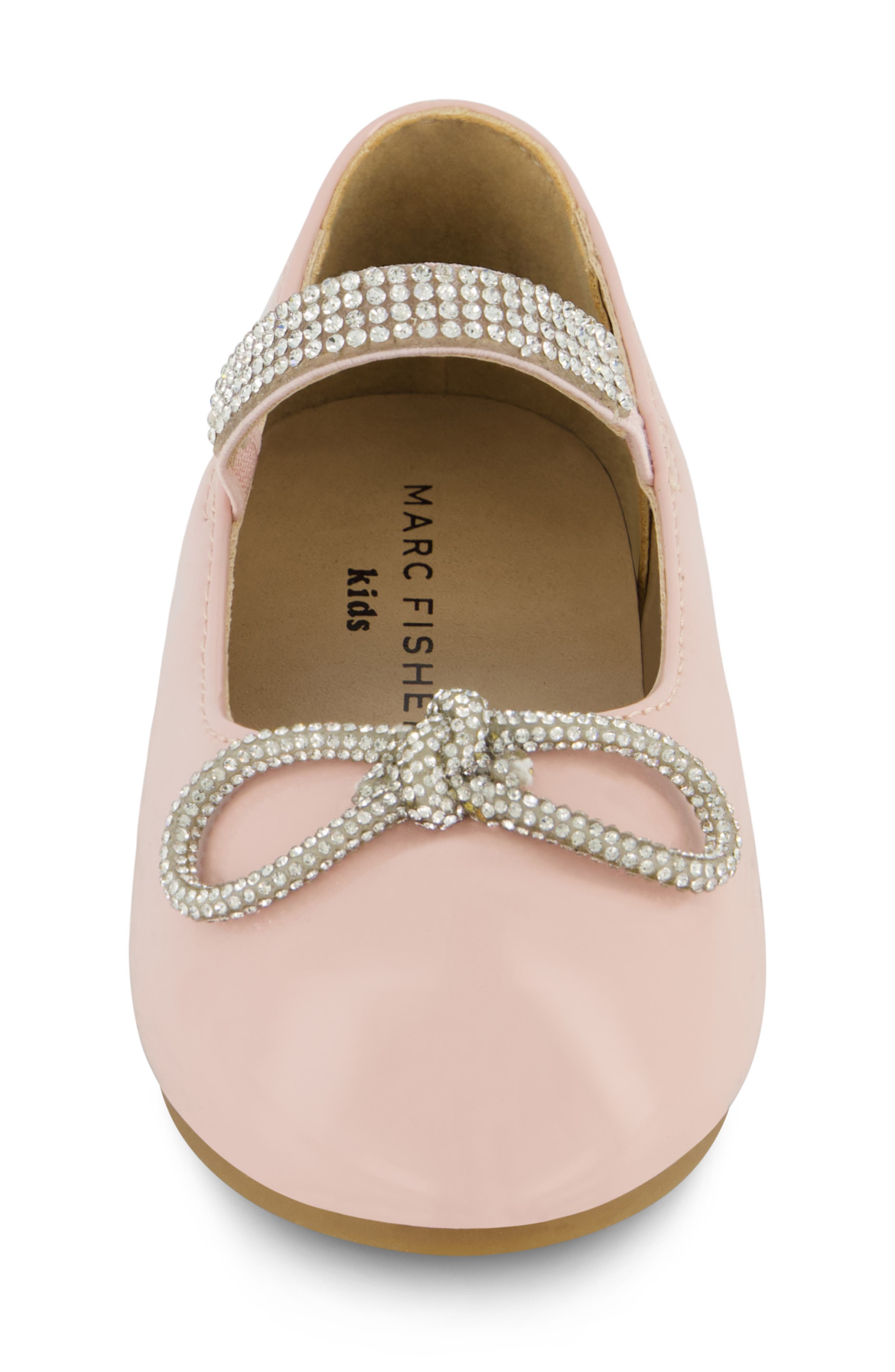 Marc Fisher Kids' Tina Helen Mary Jane Skimmer Flat, Alternate, color, Blush