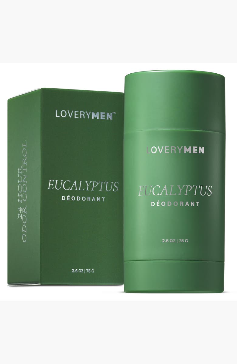 Lovery Aluminum Free Deodorant Stick, Alternate, color, Eucalyptus
