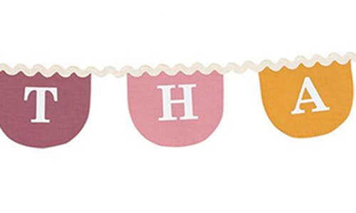 Meri Meri Thanksgiving Fabric Garland In Multi